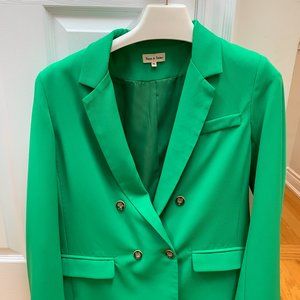 Aaron & Amber kelly green blazer